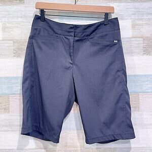 TAIL Classic 21" Performance Golf Shorts Black Mid Rise Stretch Twill Womens 10